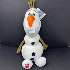 Build A Bear Disney Frozen 2 Olaf Snowflake Snowman 16" Plush BABW with tag